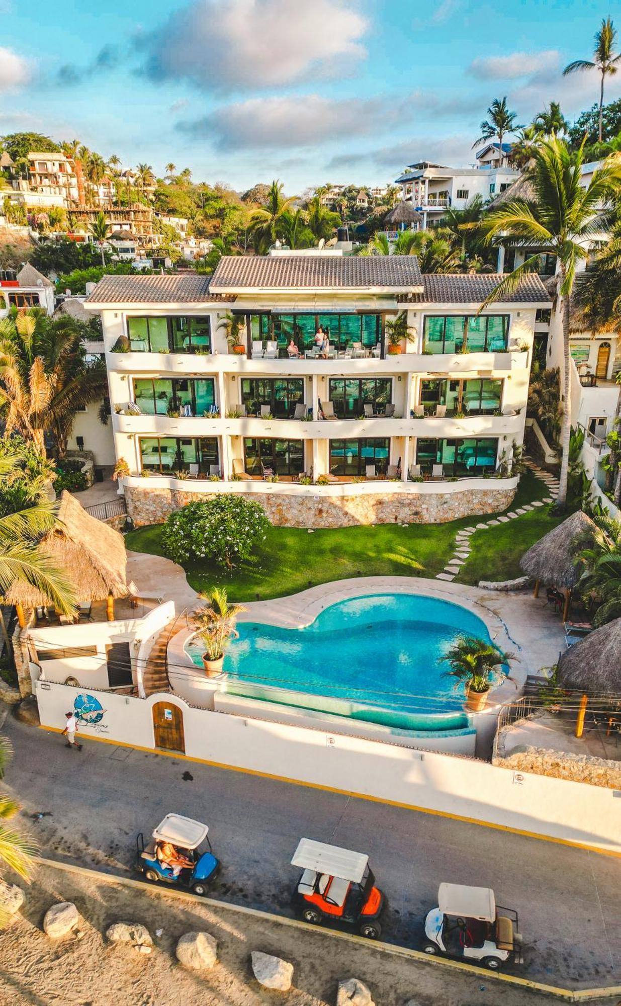 La Esquina Aparthotel Sayulita Exterior foto